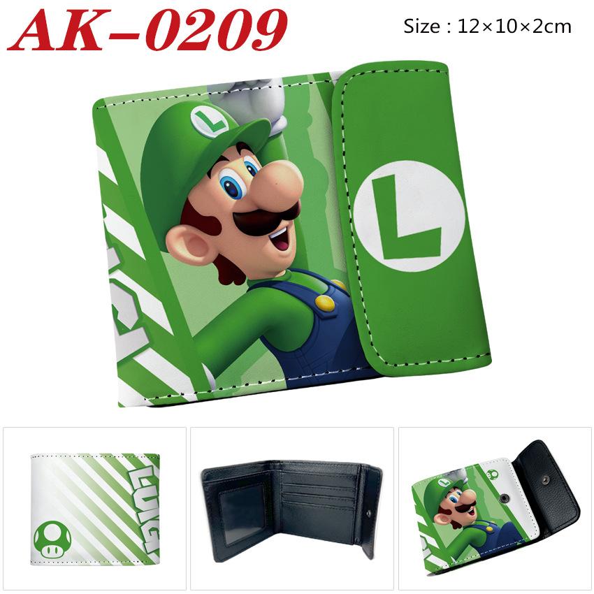 Undertale Anime Wallet Full Color PU Leather Short Card Holder Snap Clutch Purse for Students Men Women