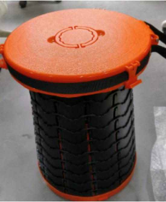 Portable Folding Emergency Toilet Commode for Car