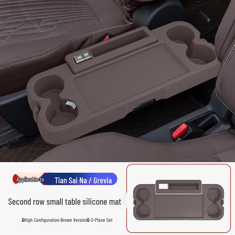 Toyota Sienna Center Console Silicone Anti-Slip Dashboard Mat