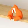 Stable Bear Door Frame Decoration Mobility Sleeping Bear Door Corner Protector  Nursery Decor