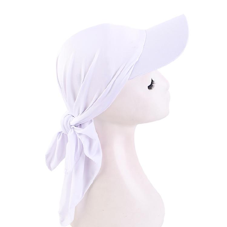 Self Tie Turban Baseball Caps for Girl Women Spring Camping Cycling Sunproof Hat