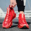 Men Sneakers Flying Woven Casual Sports All-match Men's Shoes Plus Size Shoes Shock Absorption TPU Sole Air 46