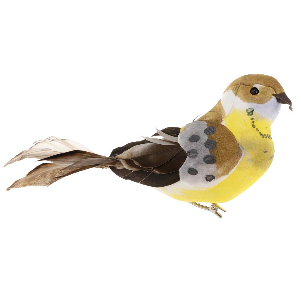 

Lifelike Artificial Animal Bird Decor Ornament for Backyard Garden Miniatures and Home Decoration