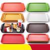 LYGIL Plastic Rectangular Non-slip Serving Tray