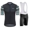 Outdoor Cycling Suit Men's Cycling Clothing Summer Bicycles Jersey Sets Mountain Bike Bib Shorts Motocross Triathlon Maillot Shirts Ciclismo