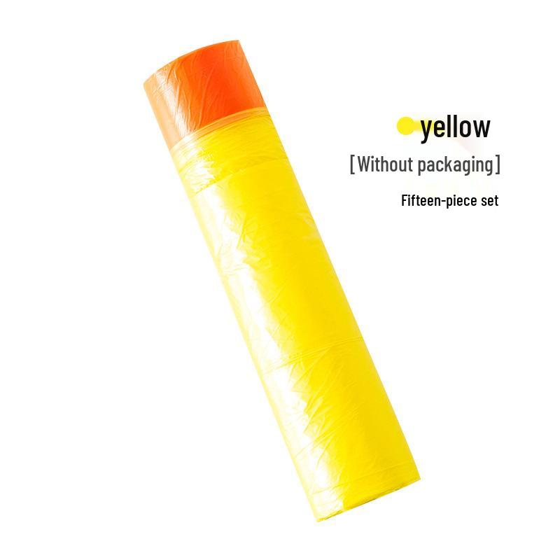 Thickened Automatic Drawstring Kitchen Trash Bags, Disposable