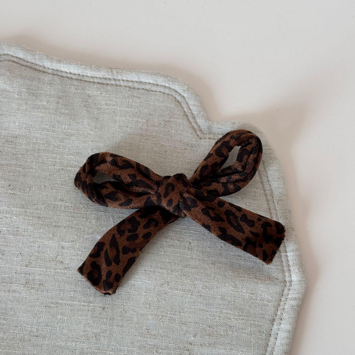 Retro Leopard Print Hair Clip for Women - Stylish Baby Bangs and Side BB Clip Hairpin
