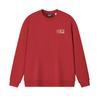 Fila Original Peony Pullover Simple Fashion Classic Retro Casual Versatile Comfortable Loose Round Neck Sweatshirt Unisex Sweatshirt Red F51U619203FRD
