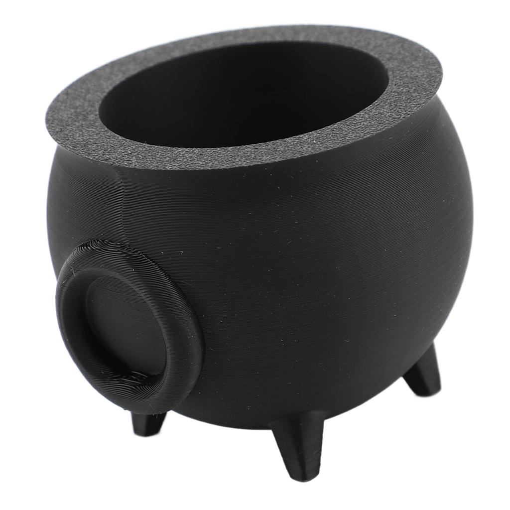 Cauldron Tea Light Holder Aromatherapy Diffuser Candle Jar for Holiday Themed Decoration Desktop
