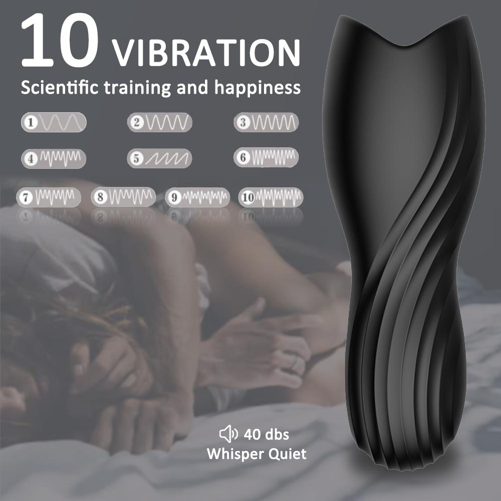 Male Masturbator Penis Massage Vibrator for Men Dick Stimulator  Massage Waterproof Adult Sex Toy for Men