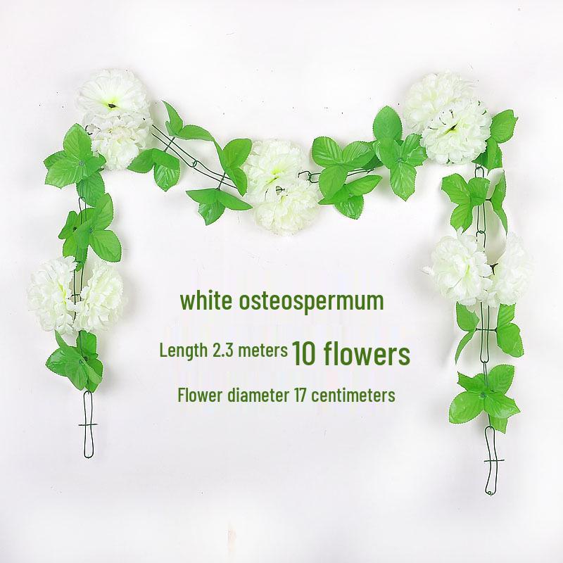 Qingming-Fest Chrysanthemenstrauß: 7-Kopf Seidenblumen Friedhofsgesteck für die Grabpflege