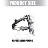 Open Finger Rings Adjustable Rings Cats Climbing Branch Finger Jewelry Alloy Texture Suitable for Fashion Lover Present