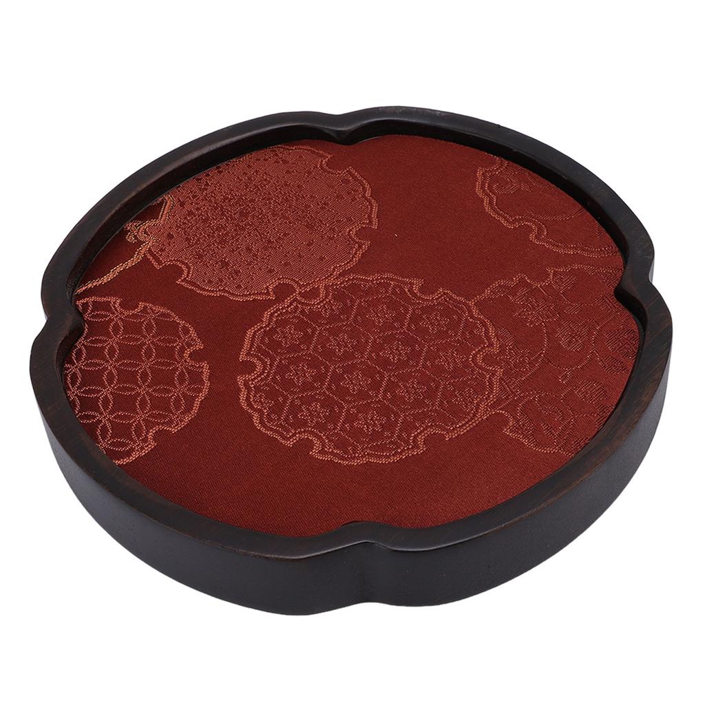 Bandeja para Servir Chá Resistente ao Calor Estilo Chinês Multiuso Fácil de Limpar Prato para Servir Comida para Lanches