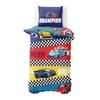 K Collection Champion Road Track Panel Duvet Set