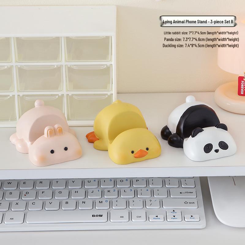 Suporte de Telefone Fofo e Criativo: Decoração de Mesa de Escritório e Presente de Aniversário para Meninas