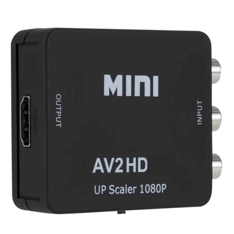 1080P AV zu HDMI Konverter mit Audio für TV/Monitor