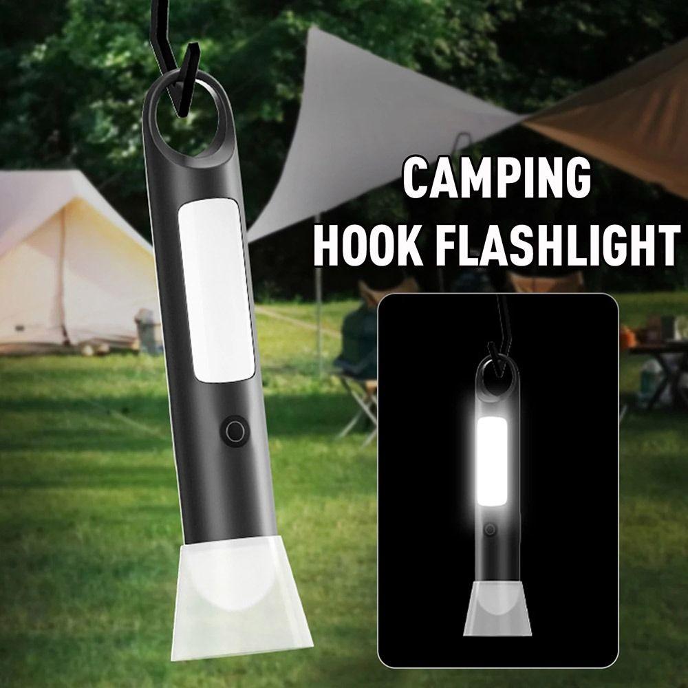 COB Side Light Camping Lantern Rechargeable Outdoor Emergency Lights LED Flashlight Camping