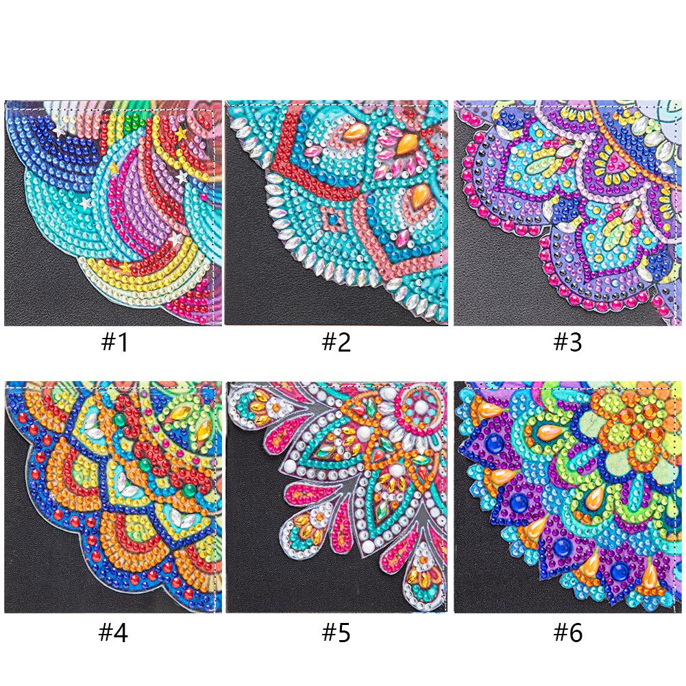 Triangle Diamond Art Bookmarks for Book Lovers Gifts DIY Diamond Painting Corner Bookmark Handmade 5D Page Book Marks Art Craft