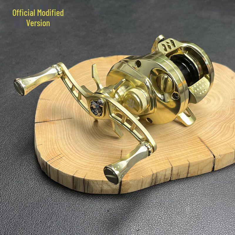 All-Metal Ultra-Light Baitcasting Reel with CNC Drum for Fine Micro Lure Fishing