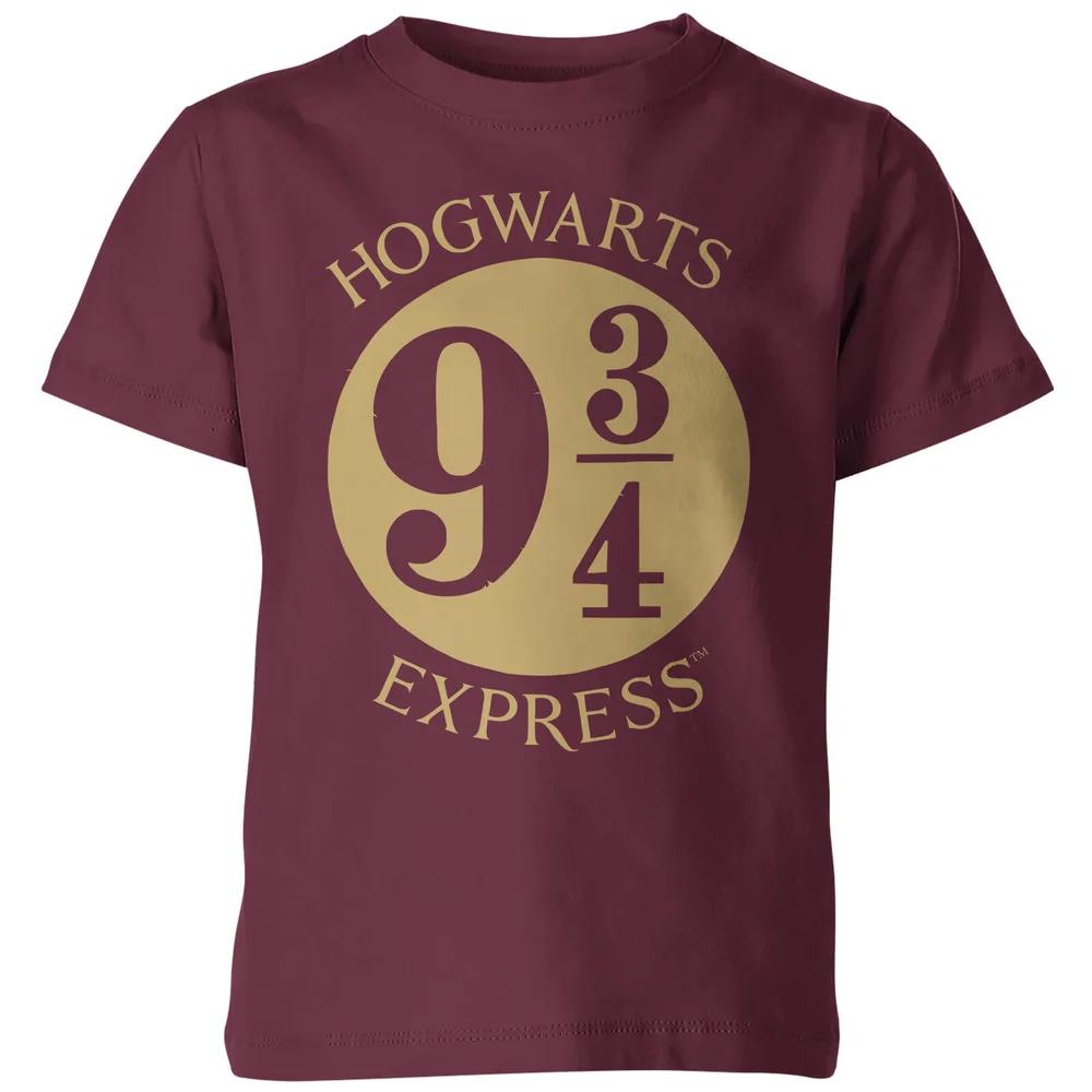 Harry Potter Platform Burgundy Kids  T-Shirt - 3-4 Years 130