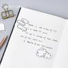 45Sheets Black & White Dialog Box Stickers Mini Box Stickers Vintage Scrapbooking Journal DIY Decorative Stickers Craft Supplies