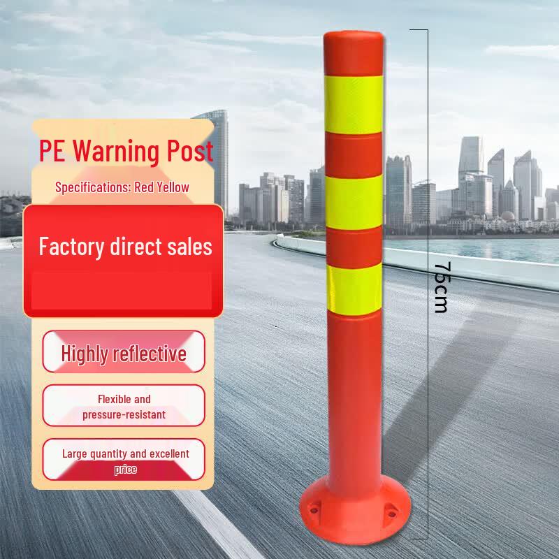 PE Traffic Warning Post, 75cm
