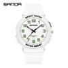 Sanda Quartz Silent Exam Watch: Simple, Luminous, Waterproof Wristwatch for Junior & Senior High School Students, Men & Women