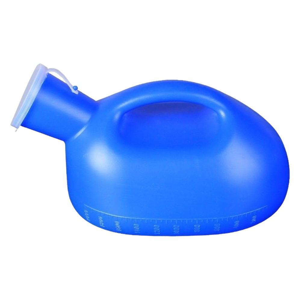 Plastový přenosný pisoár s velkou kapacitou 2000 ml na moč pro použití v autě
