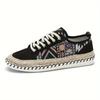 Damen Canvas Schuhe Lässige bestickte Stoffschuhe für Frauen