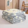 Class A 100% Cotton Six-Layer Gauze Blanket for Children - Lightweight Air Conditioning Quilt, Available In Single/Double Sizes for Summer