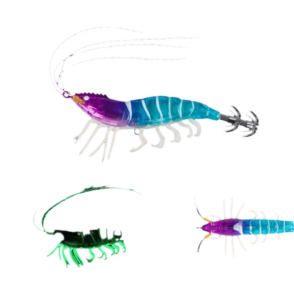 

Luminous Squid Jig 105mm 11g/80mm 7g Artificial Calamar Wobbler Octopus Bait Octopus Fishing 12g 105mm-E