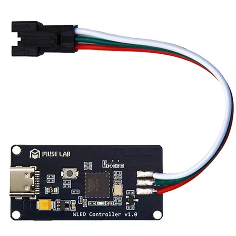 

ABNR Muselab Open-Source WLED Controller WS2812B Light Strip Controller RGB Full Color