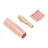 0.8mm MIG Welding Torch Parts Gas Nozzle Diffuser Contact Tips Replacement for Magnum 100L K530