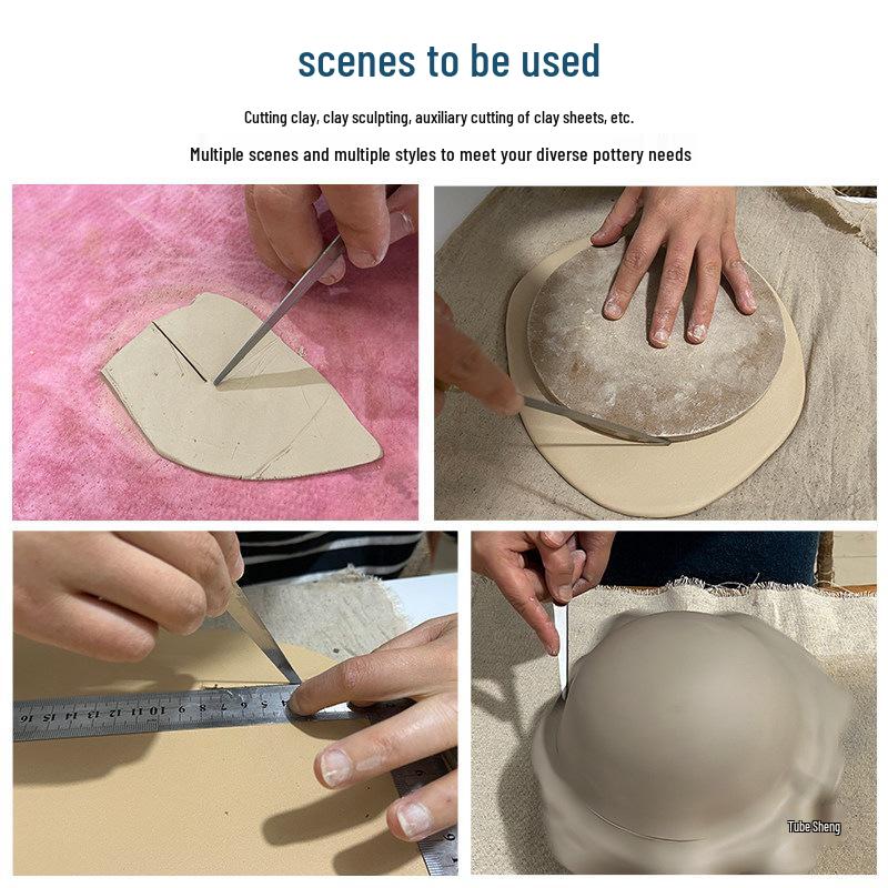 Xiao Weiwei Pottery Tools: Clay Cutter & Sculpture Board