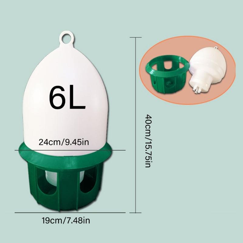 Automatic Pigeons Water Dispenser Auto Filling Gravities Drinking Bottles Leak Proof For Bird Cage