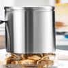 Stainless Steel Airtight Storage Jars (2-Pack)