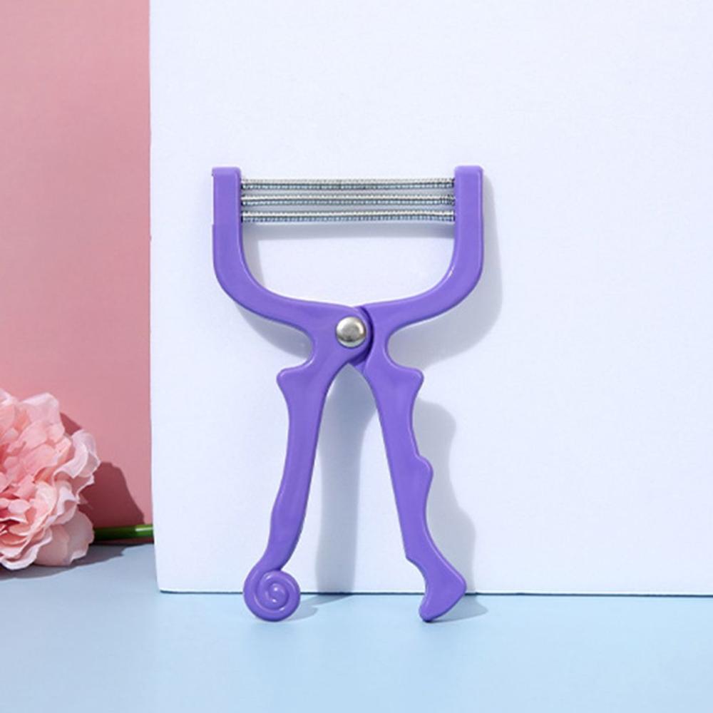 Hair Epilator Roller Spring Threading Stick Facial Hair Remover Tool Spring Thread Depilator