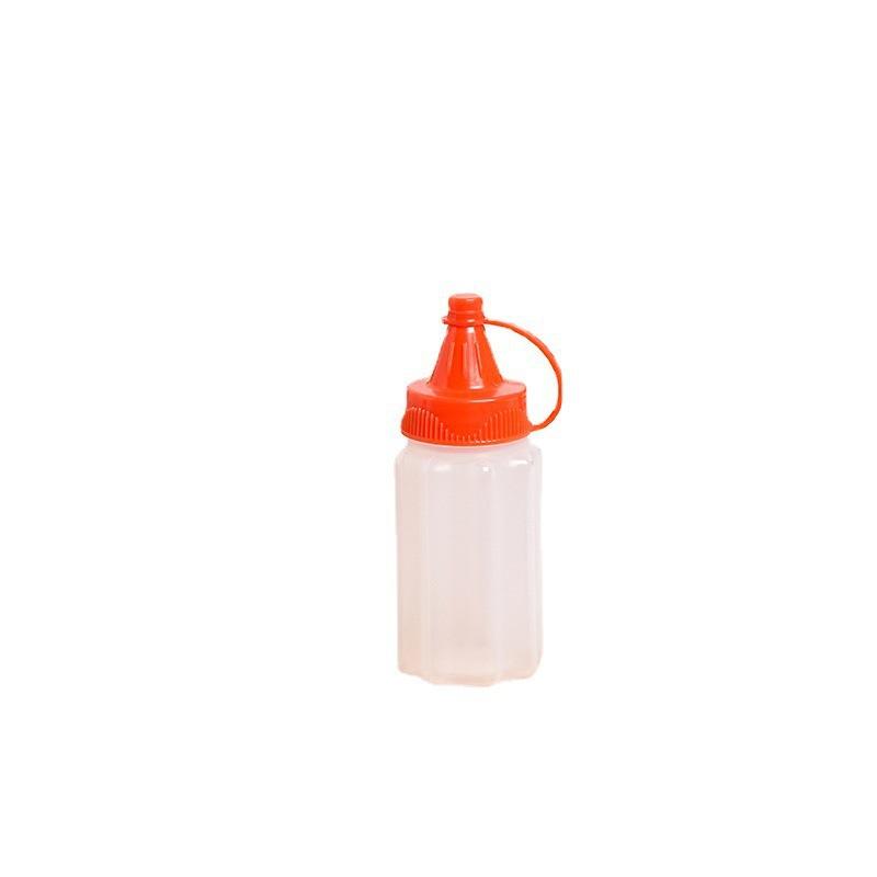 4Pcs Mini Plastic Sauce Squeeze Bottle Seasoning Box Salad Dressing Containers For Outdoor Barbecue Bento Lunch Box Accessories