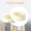 10 Pieces Candle Grippers Drip Protectors Holder Base Rings for Weddings Decor