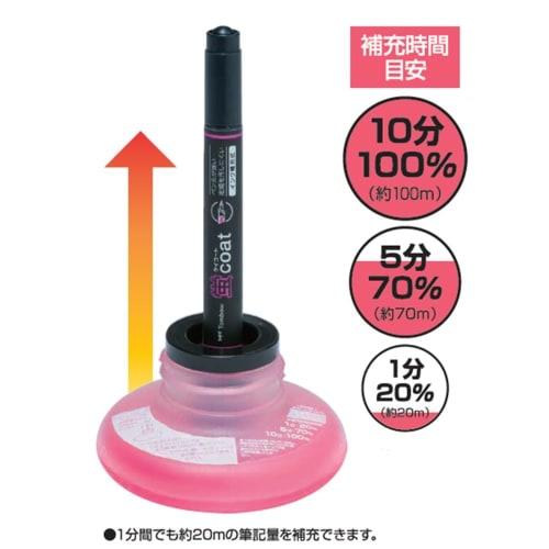 Tombow Pencil Highlighter Pen Refill Ink Fluorescent Coat Charger Orange 5 Pieces WA-RI93-5P