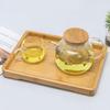 Xuanrun Bamboo Rectangular Rounded Corner Serving Tray
