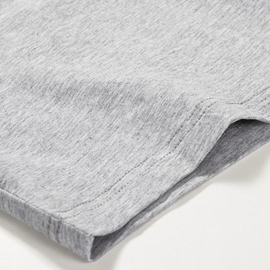 Men Short Sleeve Solid Color Hooded Drawstring T-shirt Pullover Tee Shirt for Daily Wear