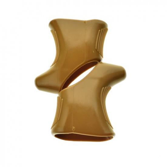 1 Pair Brown Vintage Bike Brake Lever Hoods For Campagnolo Nuovo / Super Record