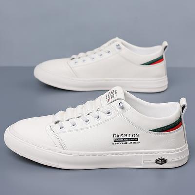 Herrenschuhe Herbst 2025 neue lässige Lederschuhe kleine weiße Schuhe Herren Board Schuhe Rindsleder atmungsaktive Fußschuhe Herren
