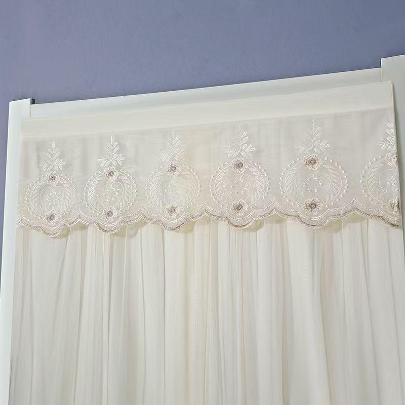 Double-Layer Mosquito-Proof Lace Curtain for Doors & Privacy Areas