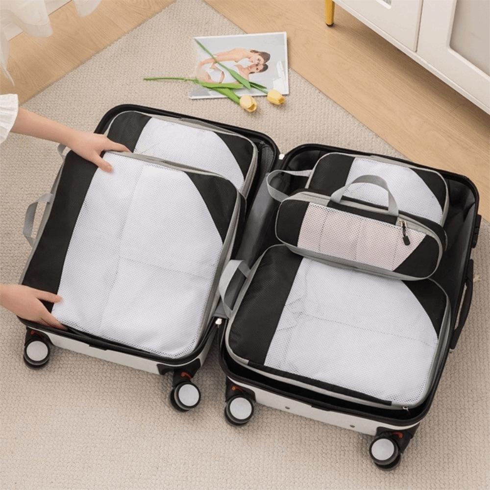 3pcs Multifunctional Travel Compression Bags Extensible Luggage Organizer  Travel Essentials