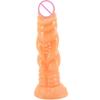 Realistic Silicone Dildo Thick Anal Plug Long Penis for Women with Thick Glans Real Dong and Powerful