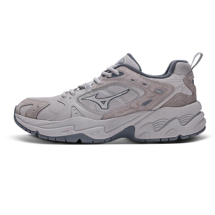 Mizuno Trainer 2K Cow Split Leather Comfortable Trendy Versatile Shock Absorption Slip Resistant Wear Resistant Low Top Dad Shoes D1GH230507