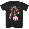 BREAKFAST CLUB T-Shirt Alle Lächeln Filmbesetzung Gruppenfoto Shirt Sommer Herren und Damen Locker und Atmungsaktiv T-Shirt Top