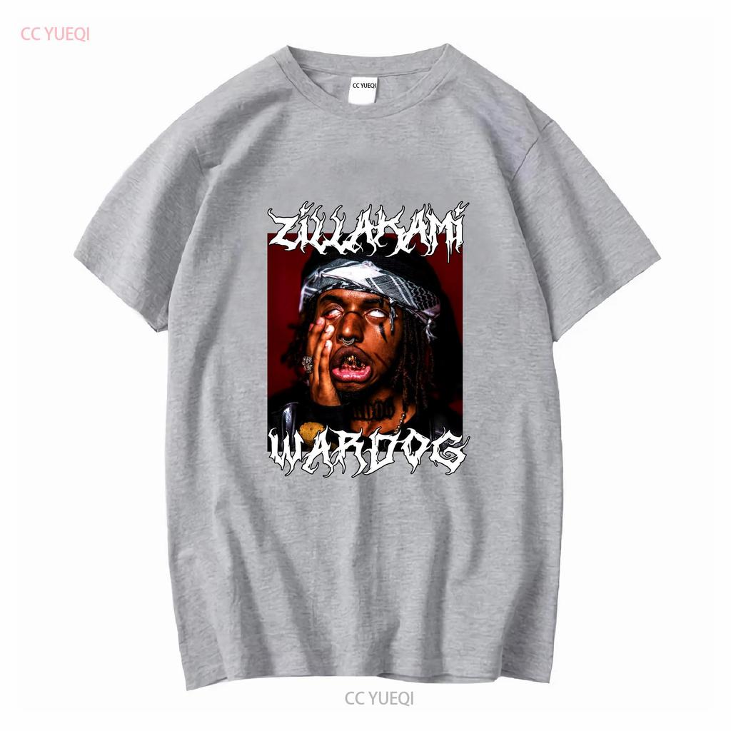 ZillaKami T-Shirt City Morgue Merch SosMula Rapper Shirt Vintage Gewaschen Herren Atmungsaktiv Bequem Designerkleidung